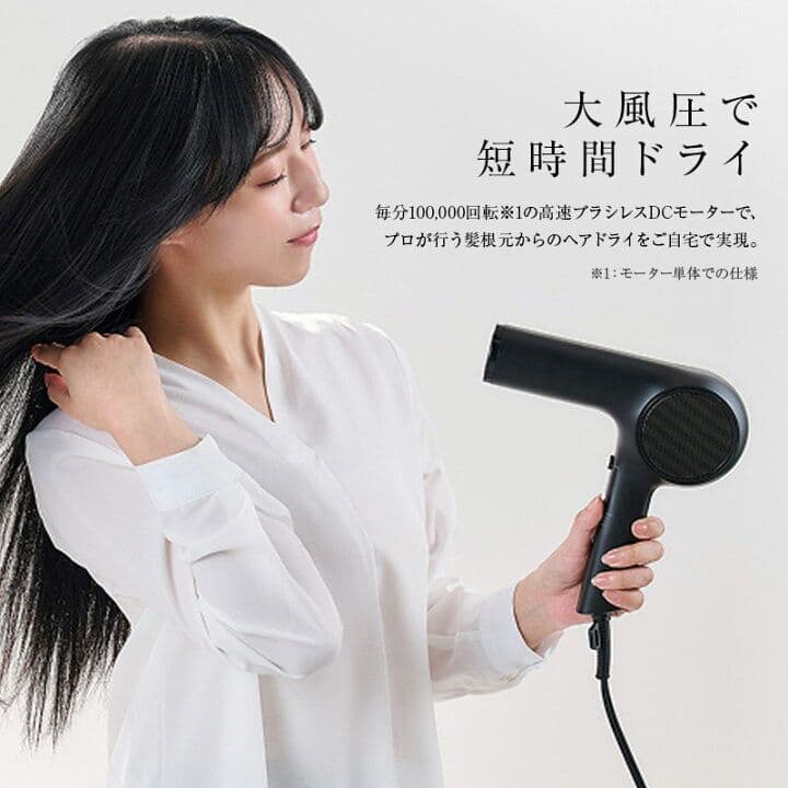 プロテクトイオンヘアードライヤー　ND240A　ブラック