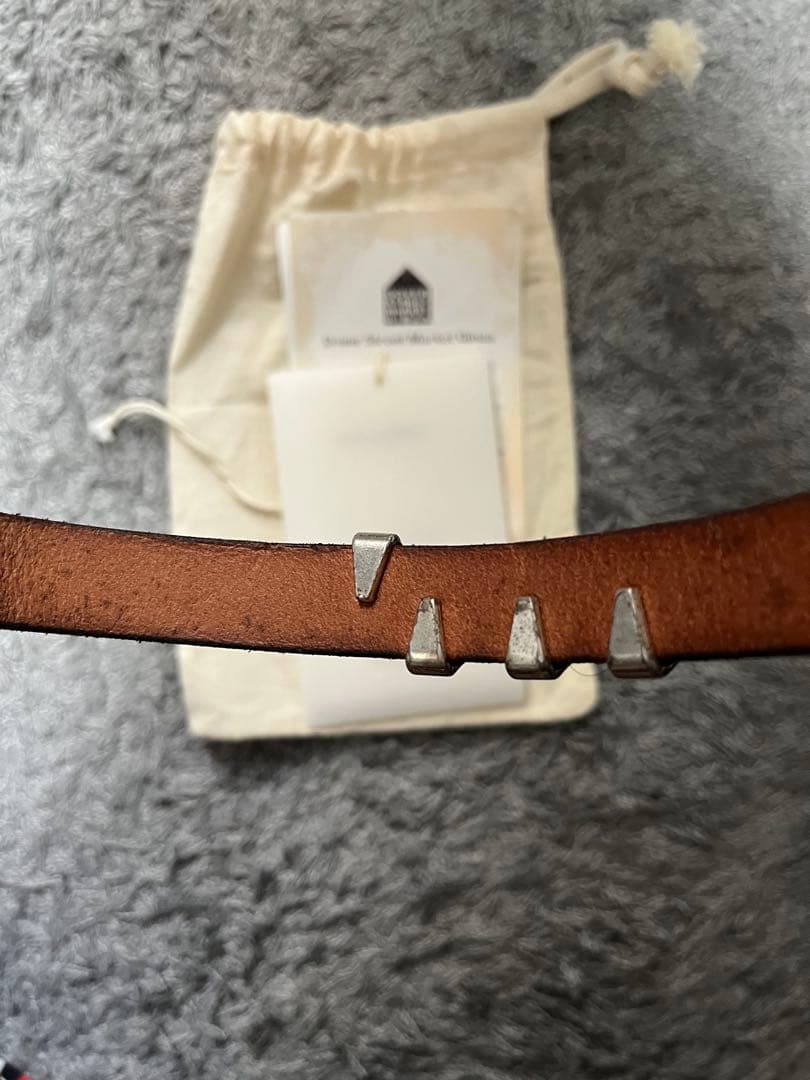 深水光太着用　our legacy leather choker チョーカー