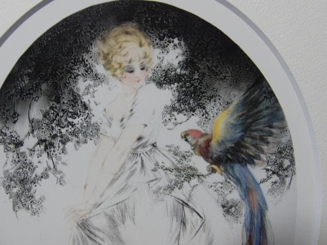 ルイ・イカール、「どちらがお好き？」、豪華限定版画集画・定価１０万円/額付