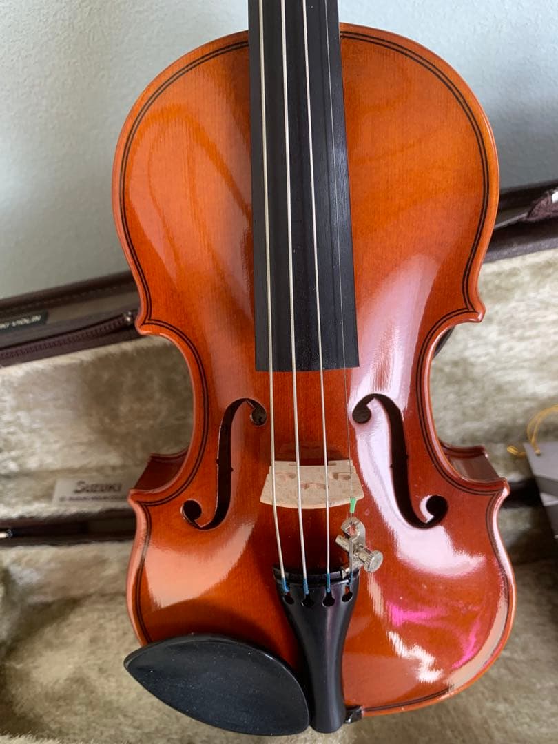 SUZUKI 幼児用 バイオリン No200 1/16 スズキ弓 松脂 ケース