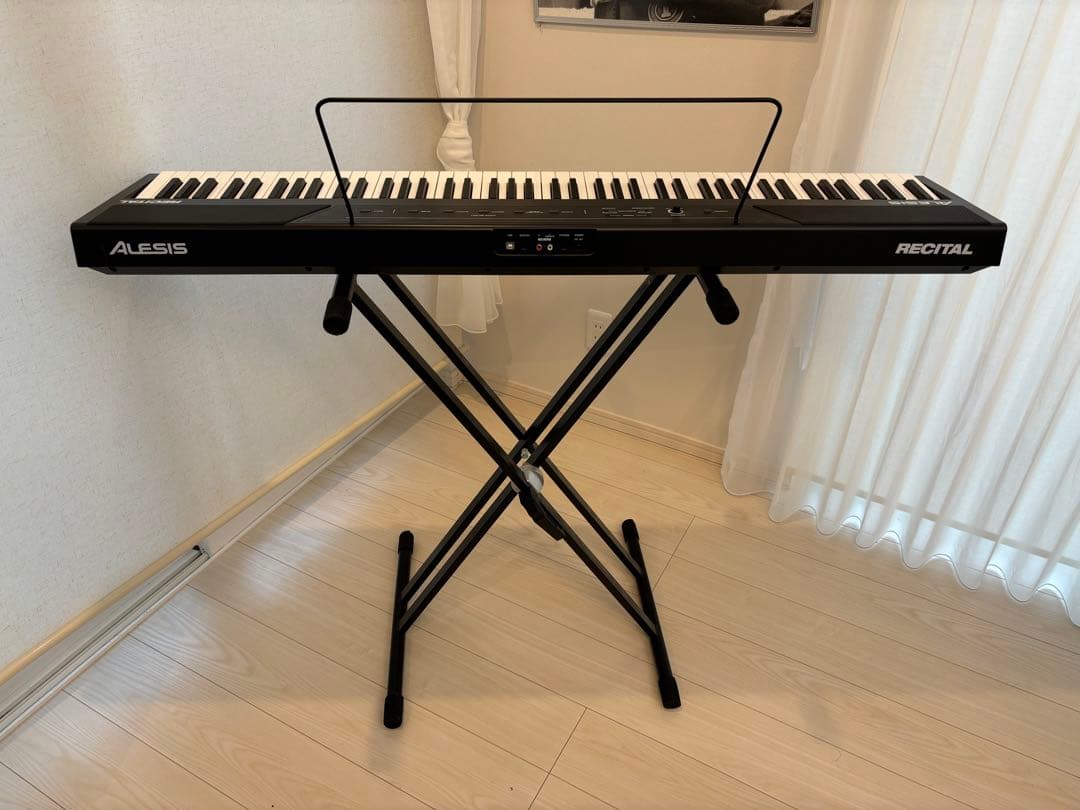 Alesis recital 88鍵 電子ピアノ スピーカー内蔵