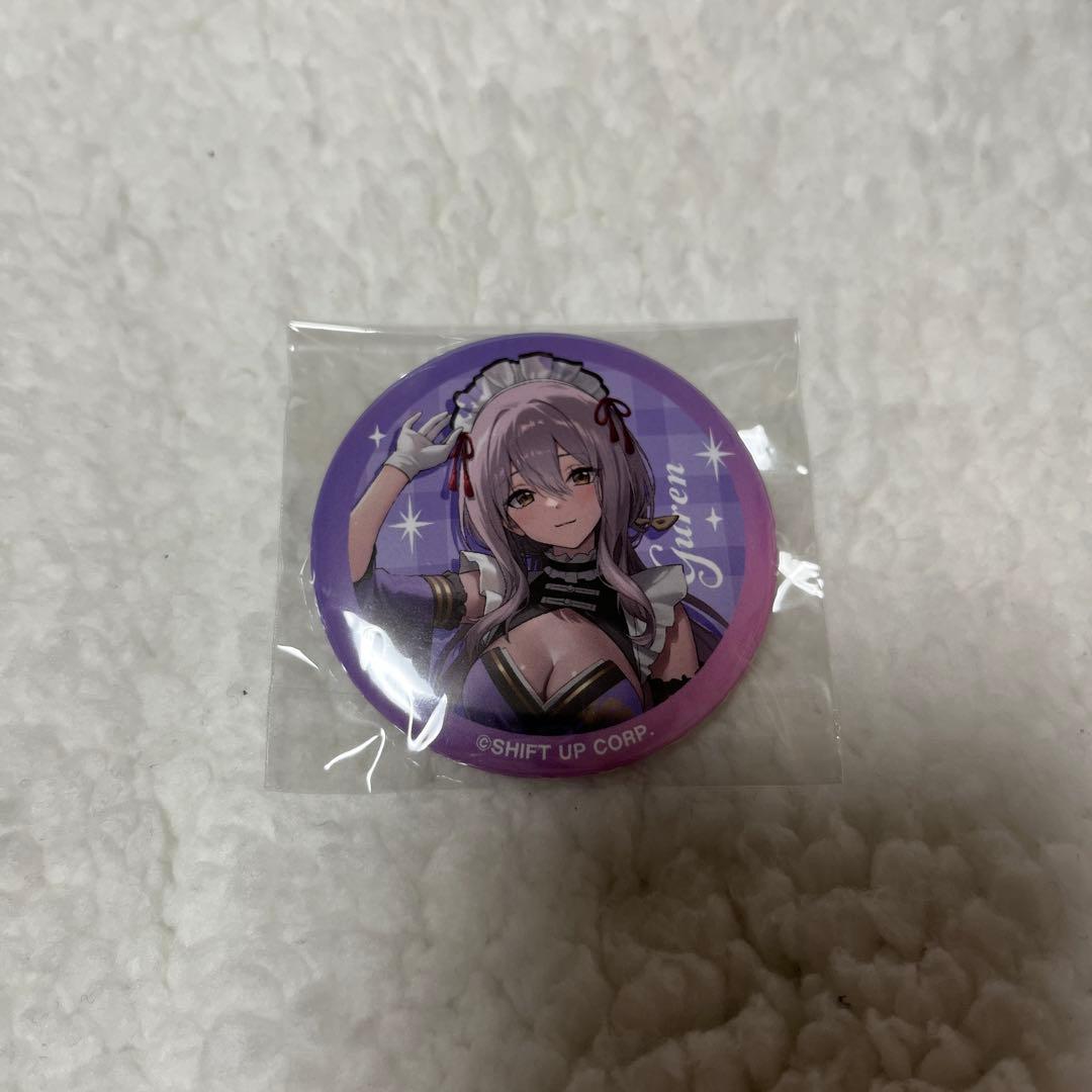 勝利の女神:NIKKE and GALLERY コラボカフェ 缶バッジ 紅蓮 - メルカリ