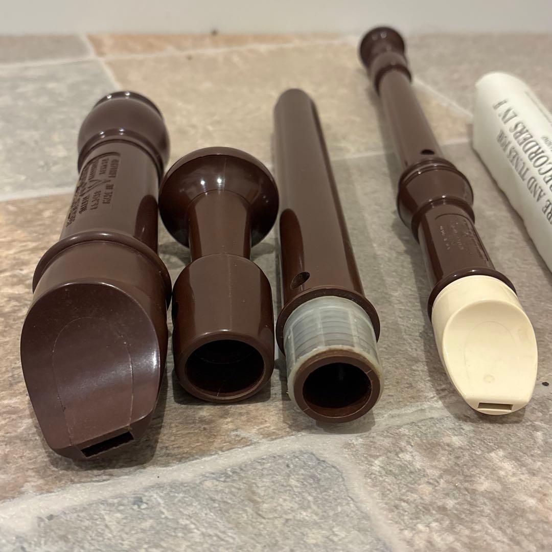 【希少品DOLMETSCH ドルメッチソプラノ・アルトリコーダー ハードケース