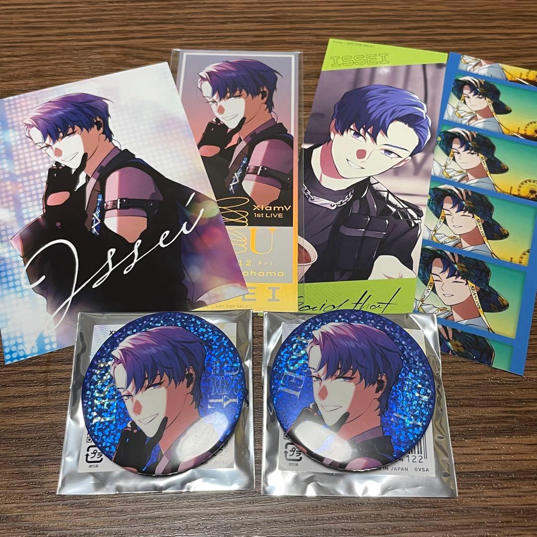 ビバレン XlamV イッセイ ファーストライブ 缶バッジ