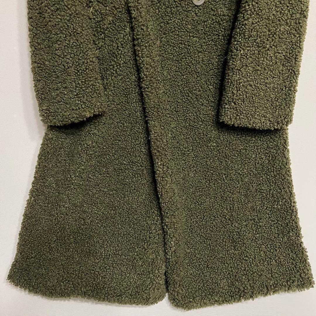 ZARA滝沢眞紀子 ボア テディベアコート ロングコート チェスター XS