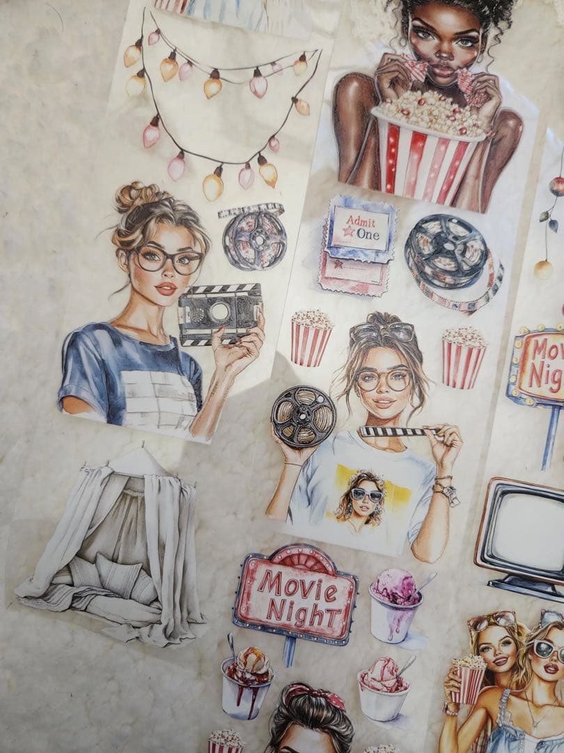 Lana´s Scrap Shop 海外マスキングテープ マステ 【2393】