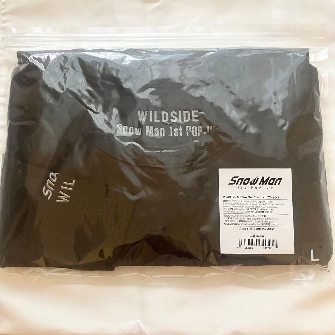 Man ヨウジヤマモト Tシャツ L POP-UP スノポップアップ