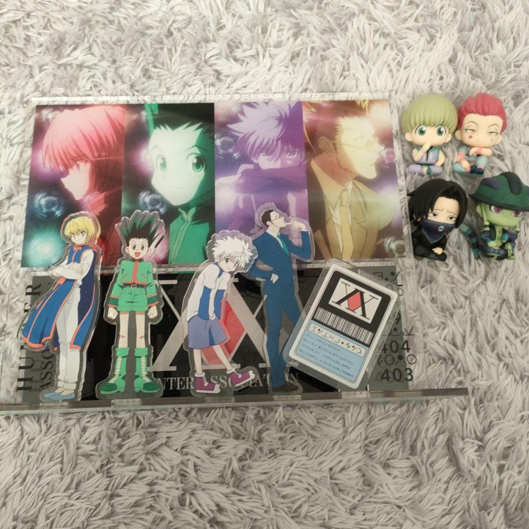 HUNTER × HUNTER 缶バッジ カード アクスタ ポストカードラバマス