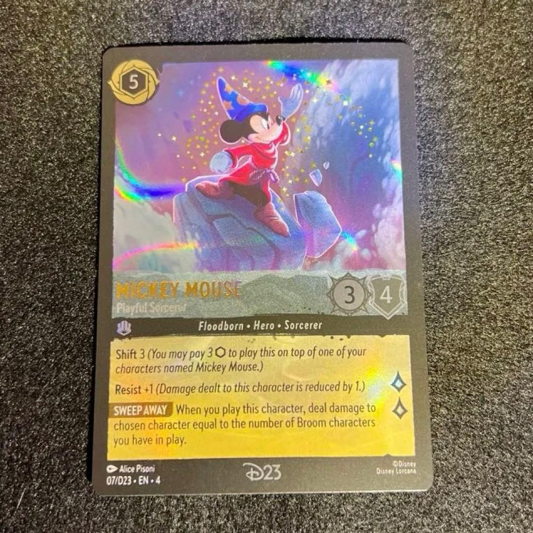 D23 expo2024 イベント限定配布「MICKEY MOUSE」ロルカナ