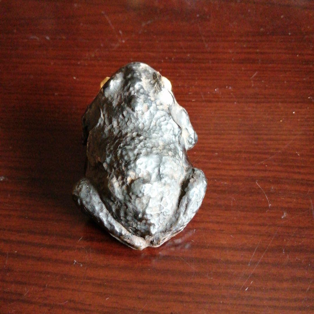 京焼　北山領　蛙形香合　7.5cm　江戸後期～明治期