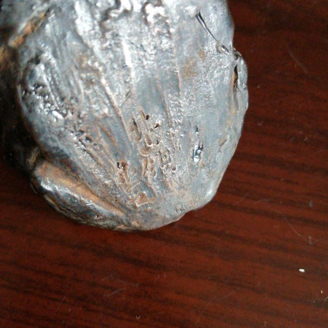 京焼　北山領　蛙形香合　7.5cm　江戸後期～明治期