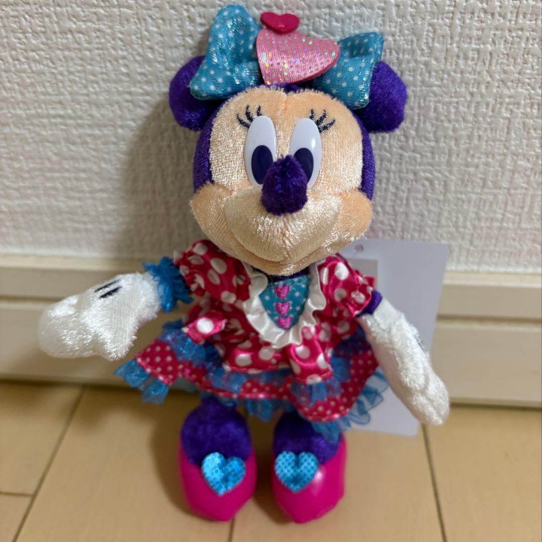 ミニパル ミニーちゃん ぬいぐるみバッジ 新品 ミニーのファン