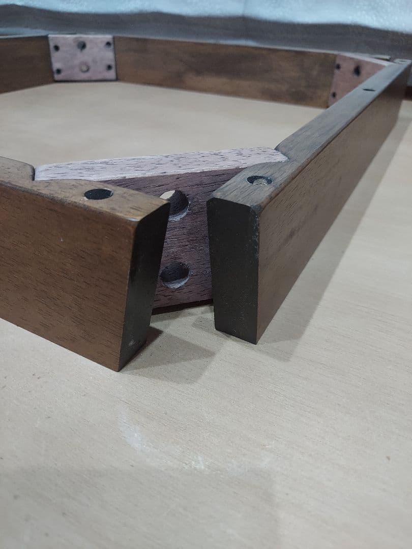 ニトリ　ウォールナットダイニングテーブル