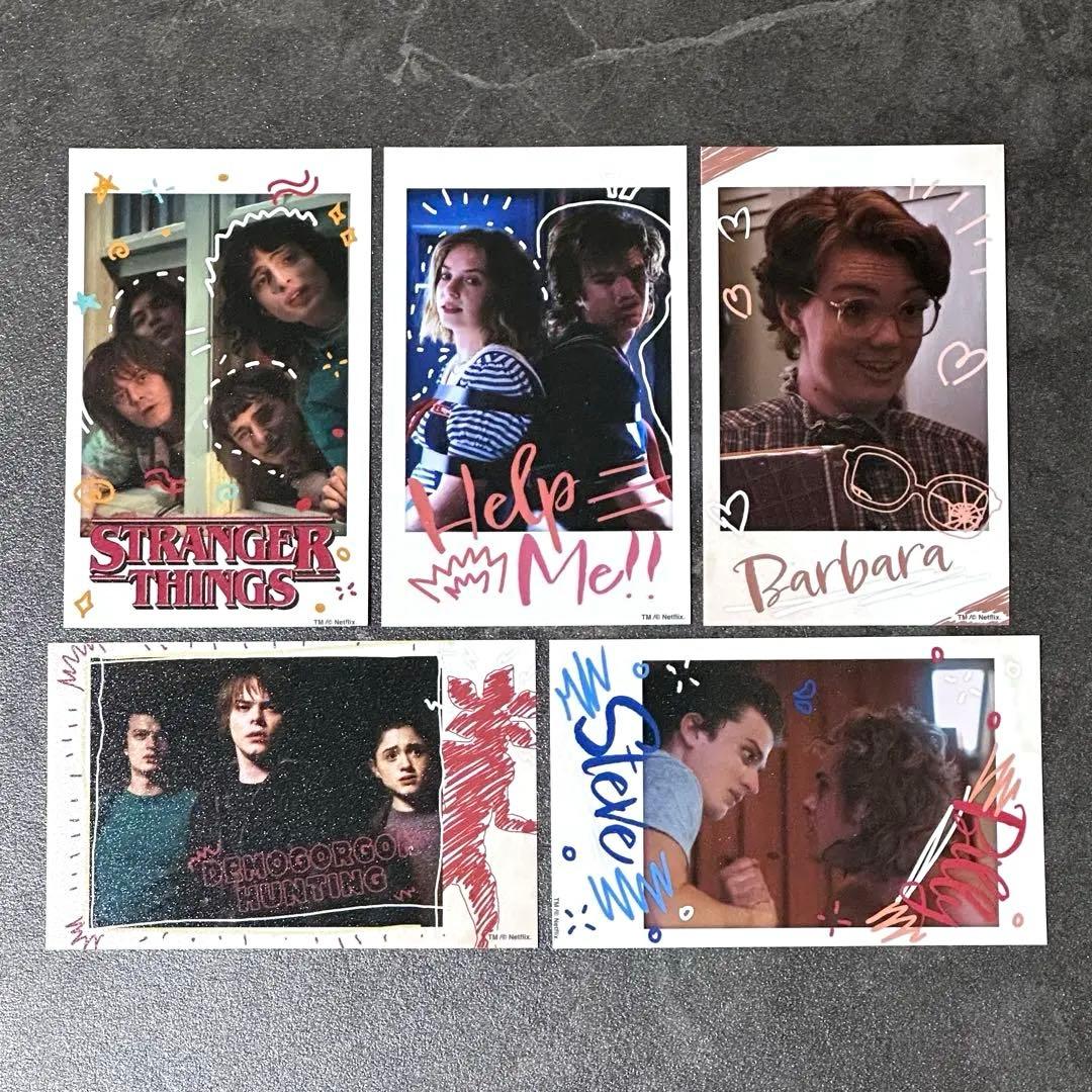 ストレンジャーシングス ミニブロマイド 5枚セット - メルカリ