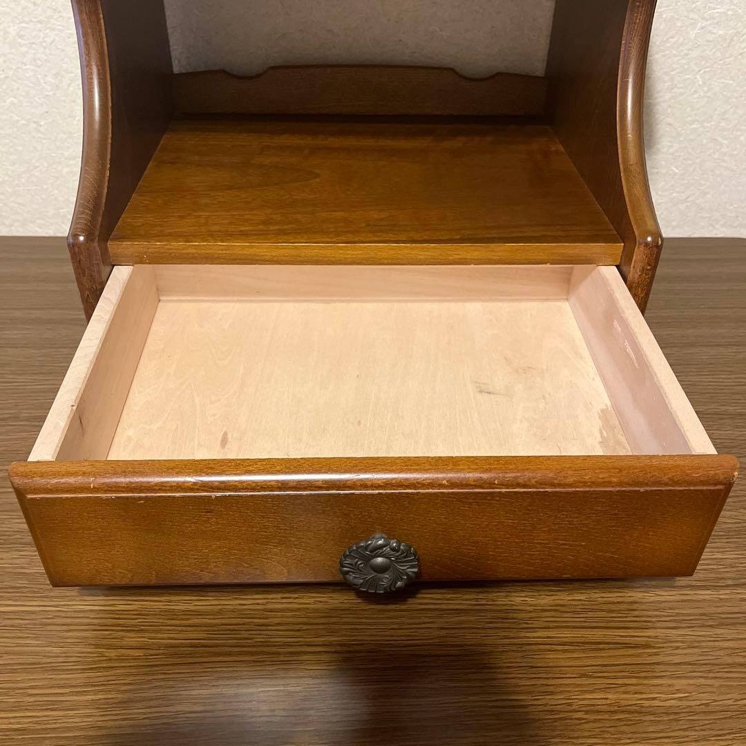 カリモク karimoku サイドテーブル ナイトテーブル 電話台 回転 回転台