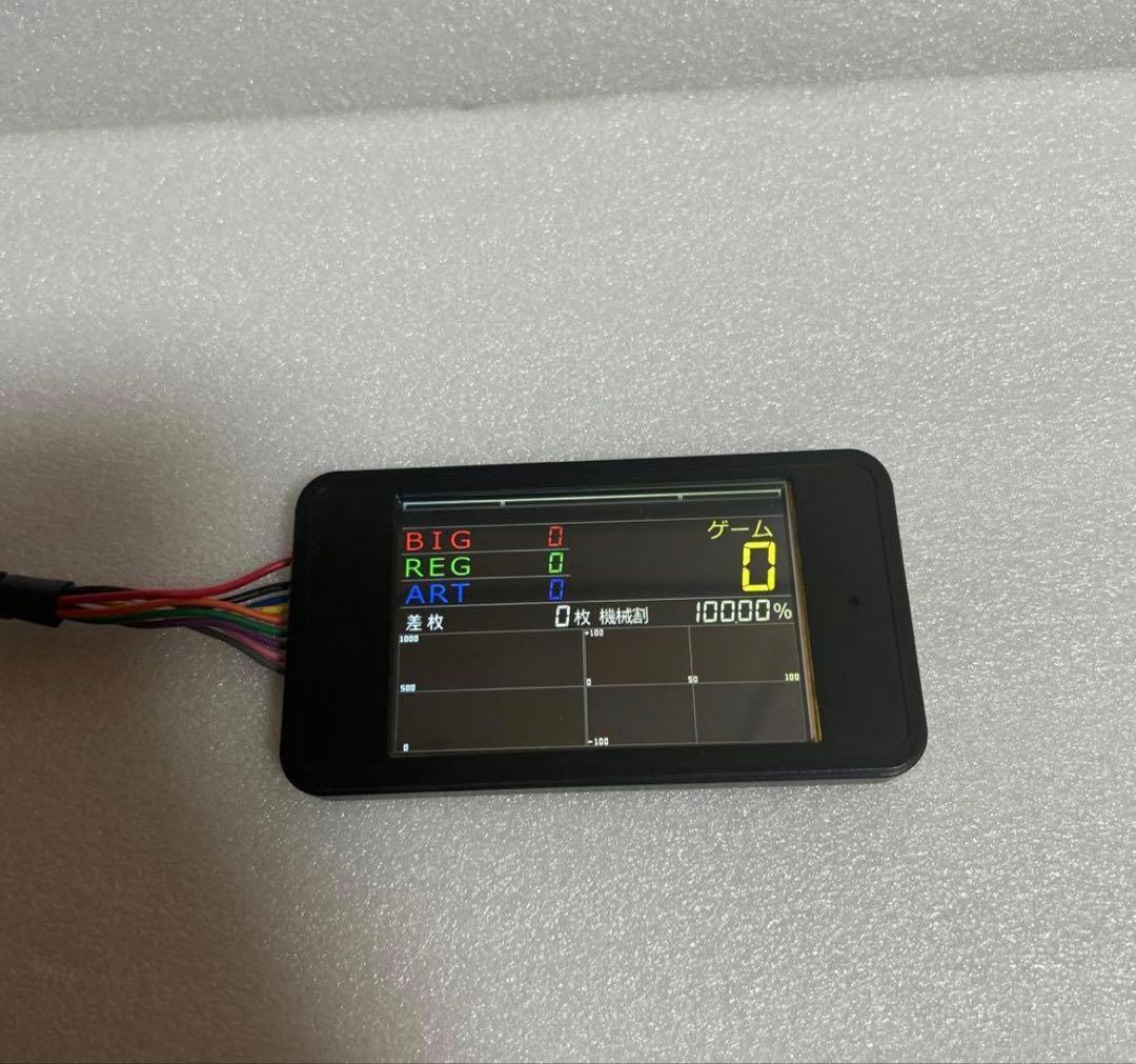 美品 IPS液晶搭載パチスロ専用タッチパネル式データカウンター