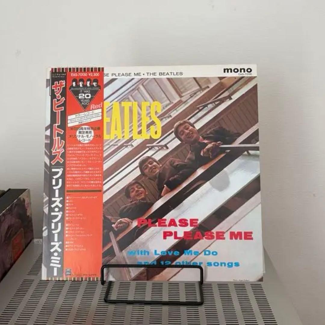Beatles Please Please Me LP mono 盤未使用品