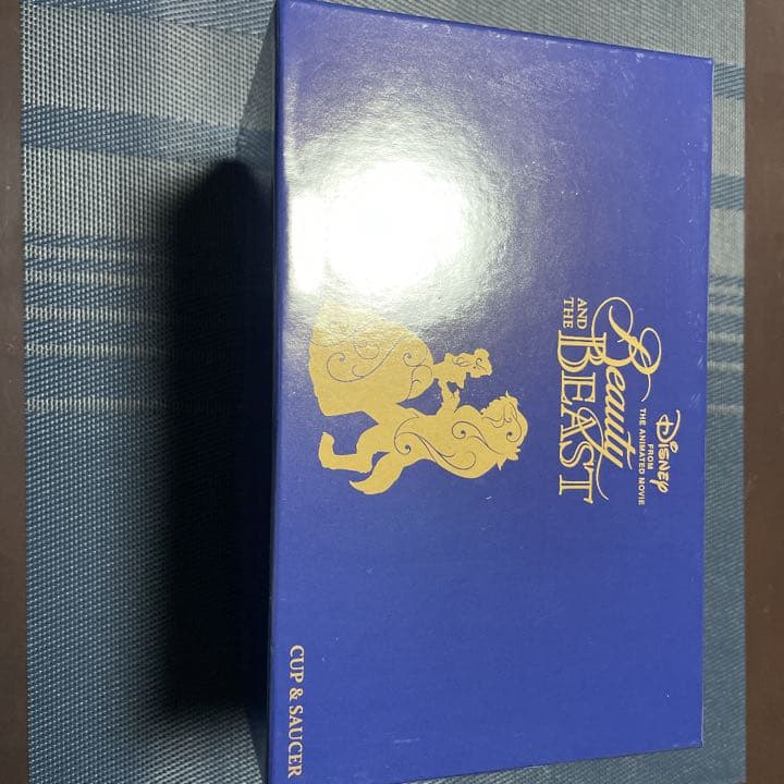 ディズニー美女と野獣30周年記念ペアティーカップ&プレート2枚セット 美女