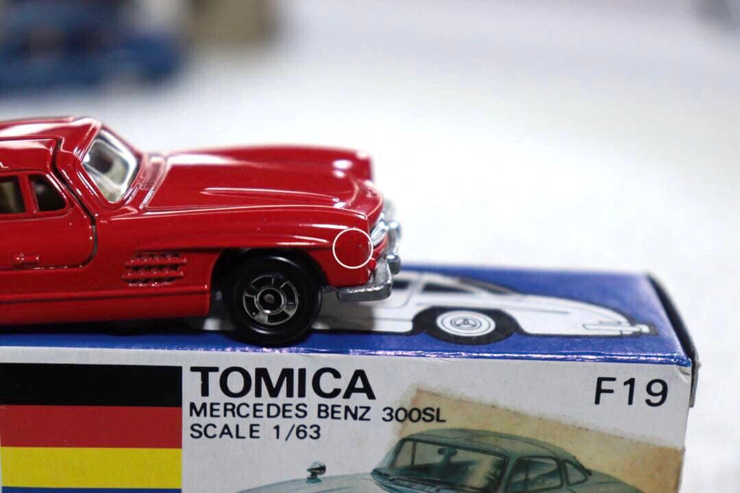 メルセデス　ベンツ　300SL 日本製　トミカ　青箱　F19