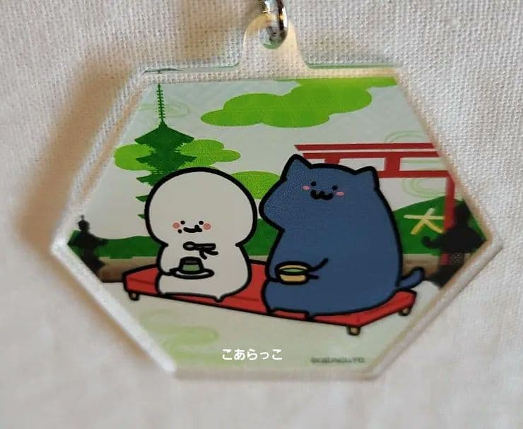 お文具といっしょ 京都バージョンなのです アクリルキーホルダー ６個まとめ売り