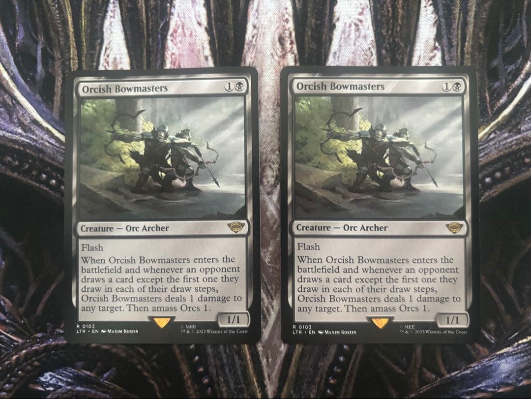 最安値】MTG LTR オークの弓使い 英語版 2枚 - yellows.co.jp 日本