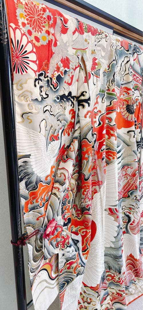 アンティーク大正ロマン花嫁衣装引き振り振袖古美術骨董品