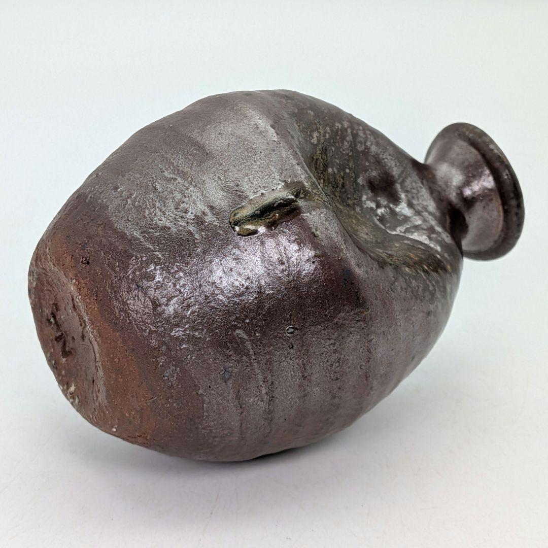 備前市無形文化財 木村玉舟 備前焼 徳利 共箱 酒器 食器 とっくり