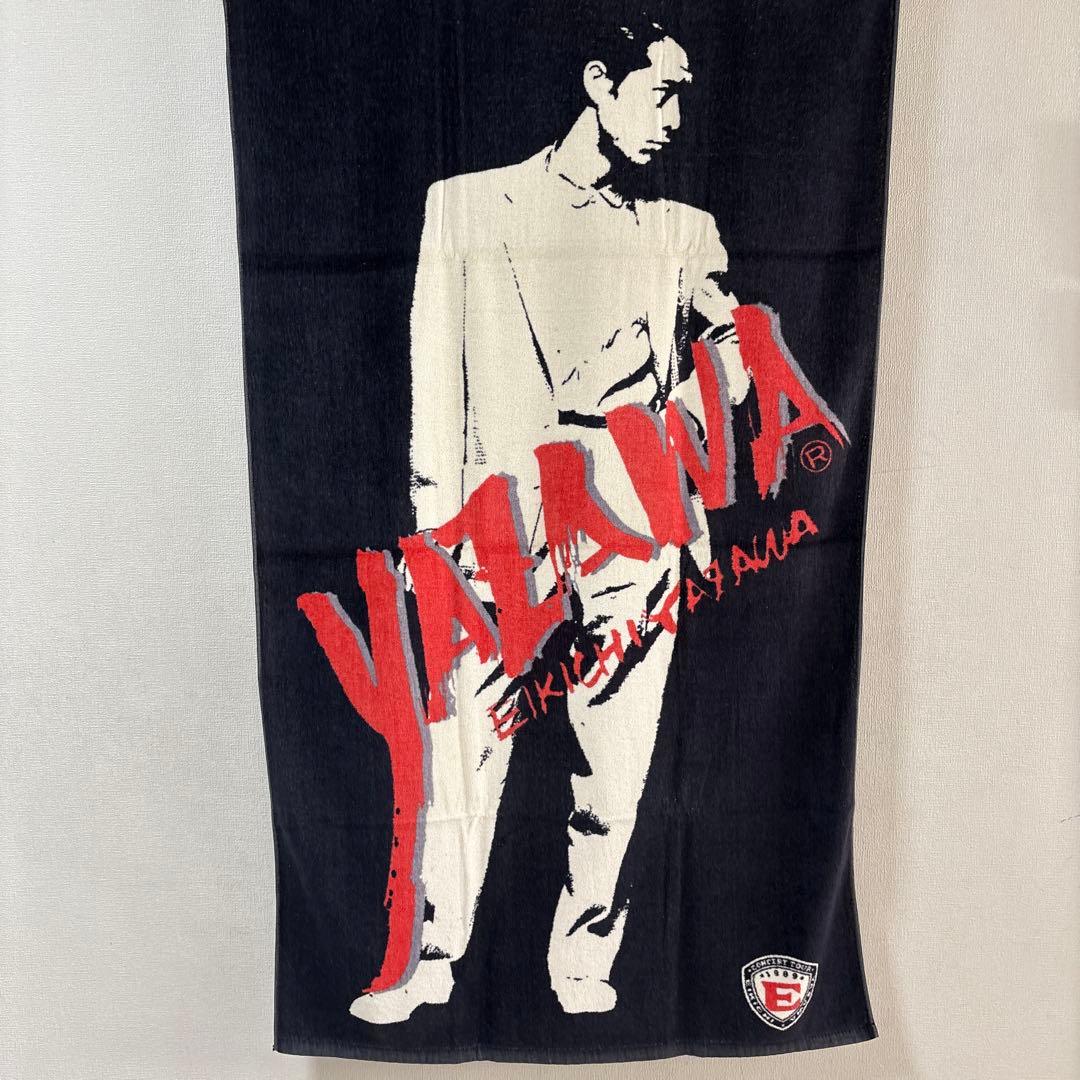 矢沢永吉横顔シルエット立ち姿89 ツアーエンブレム付き