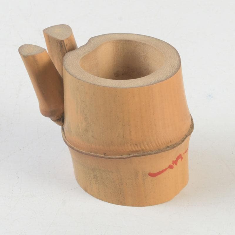 茶道具 竹蓋置 在銘 共布共箱 V 9873 - メルカリ