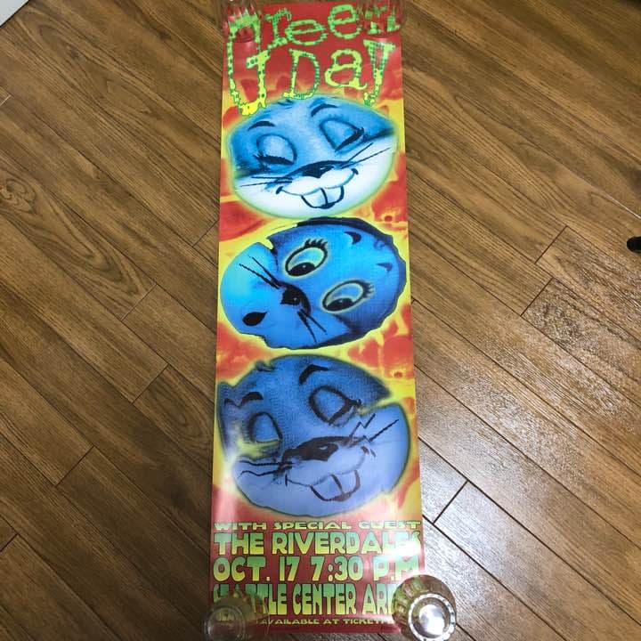 frank kozik / dinosaur jr シルクスクリーンポスター 1992 Dinosaur