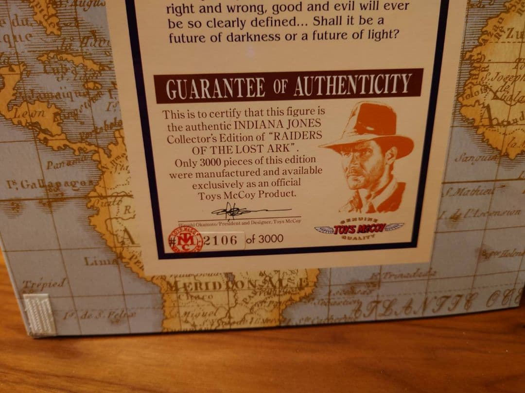 限定フィギュア　トイズマッコイ　インディジョーンズ