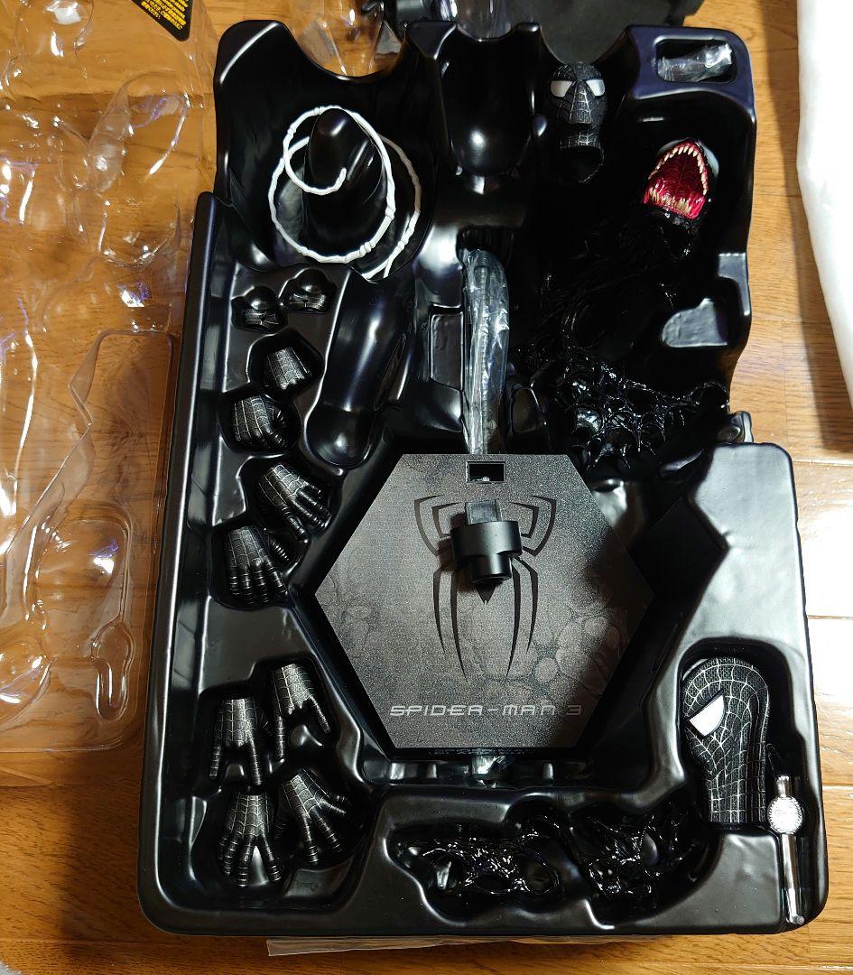 ホットトイズ MMS728 B スパイダーマン3 ブラックスーツDX版 1/6