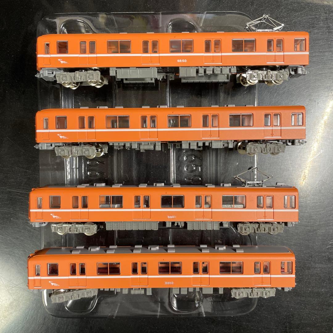 【TNカプラーNゲージ化 モーターあり】近鉄6800系4両セット