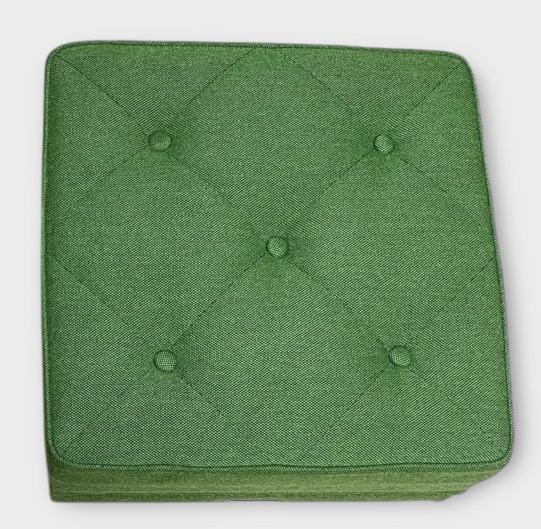 カリモク オットマン モケットグリーン カリモク60