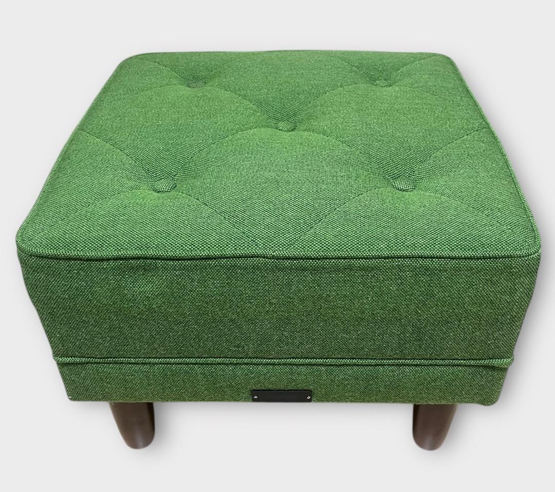 カリモク オットマン モケットグリーン カリモク60