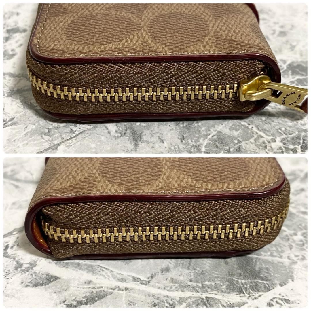 新品未使用 COACH スモール・ジップ アラウンド ケース ウォレット