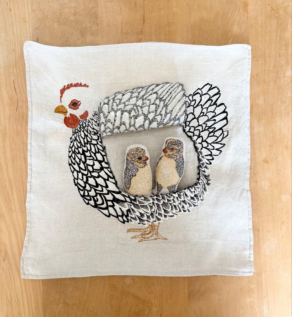 コーラルアンドタスク　ポケットクッションカバー　40×40cm