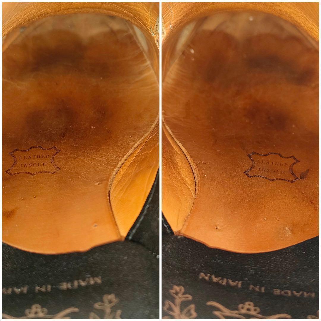 シェットランドフォックス　リーガル　モンクストラップ　ビジネス　茶色　24cm