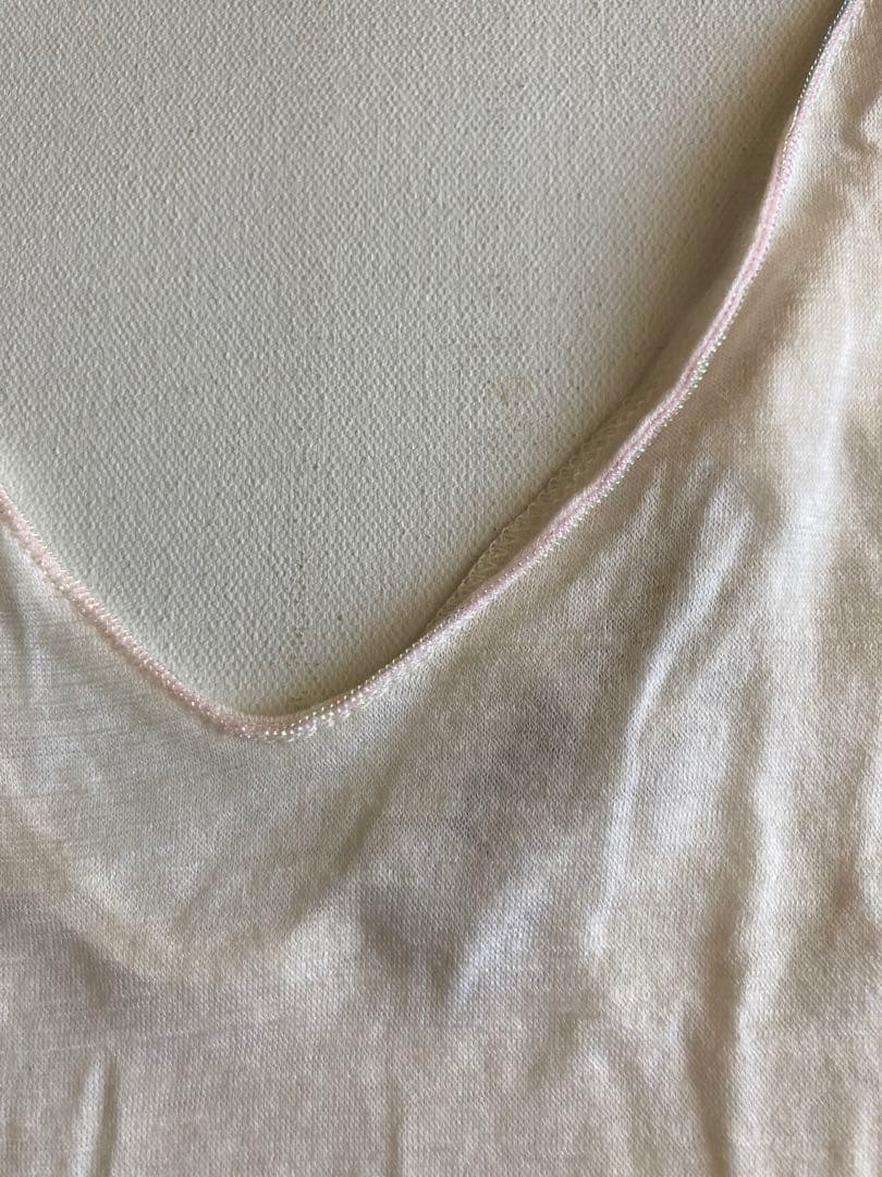 MIU MIU オフオワイトタンクトップ