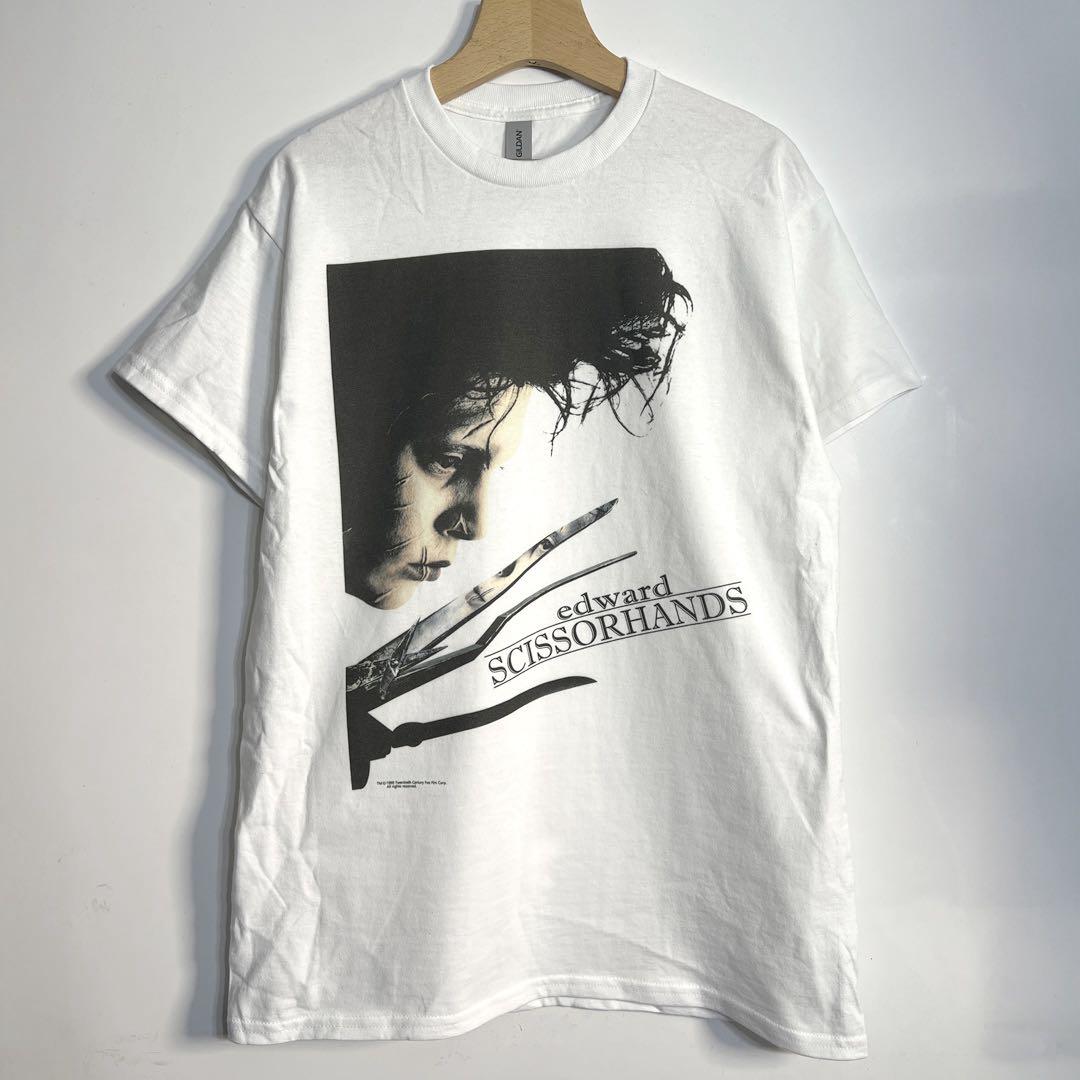 L シザーハンズ Tシャツ ジョニー デップ ムービー Johnny Depp - メルカリ