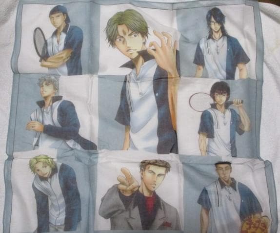 テニプリ テニスの王子様 跡部景吾＆氷帝学園 ハンカチ2枚 バンダナ？スカーフ？