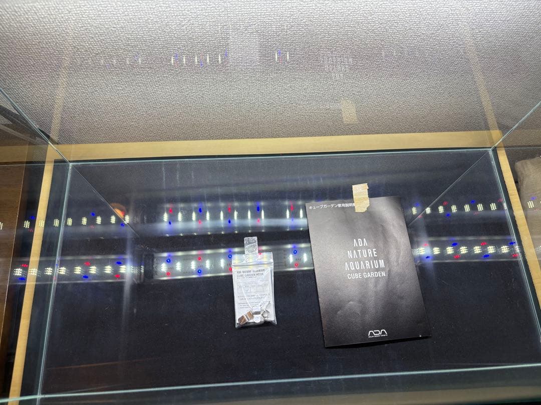 東京都23区内お届け】 ADA キューブガーデン60センチ LEDライト付