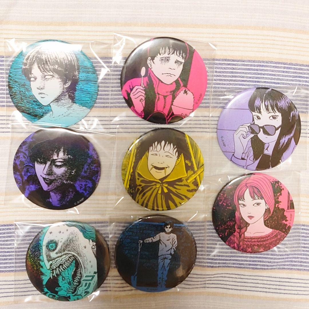 ブラインドラメ缶バッジ 伊藤潤二 ポップアップストア - メルカリ