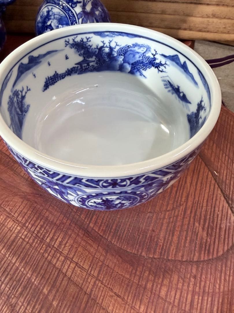 真葛 宮川 香齋 作 皆具セット 染付 共箱 - メルカリ