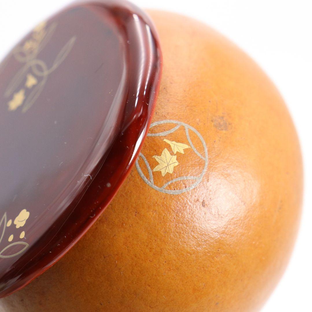 中村湖彩作 七宝蒔絵 瓢形 薄茶器 茶道具 共箱 V928 - メルカリ