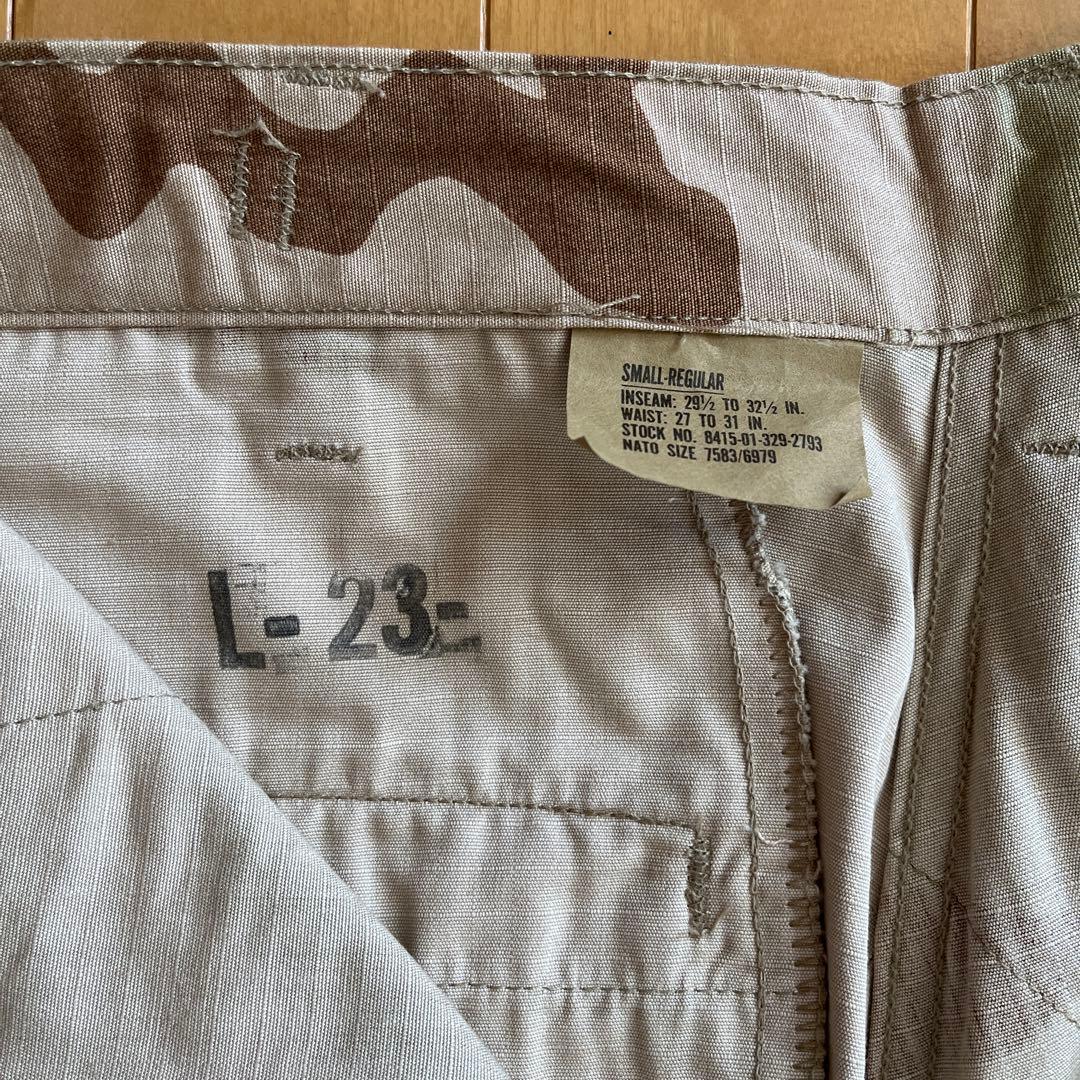 未使用】DESEAT CAMOUFLAGE PATTERN TROUSERS