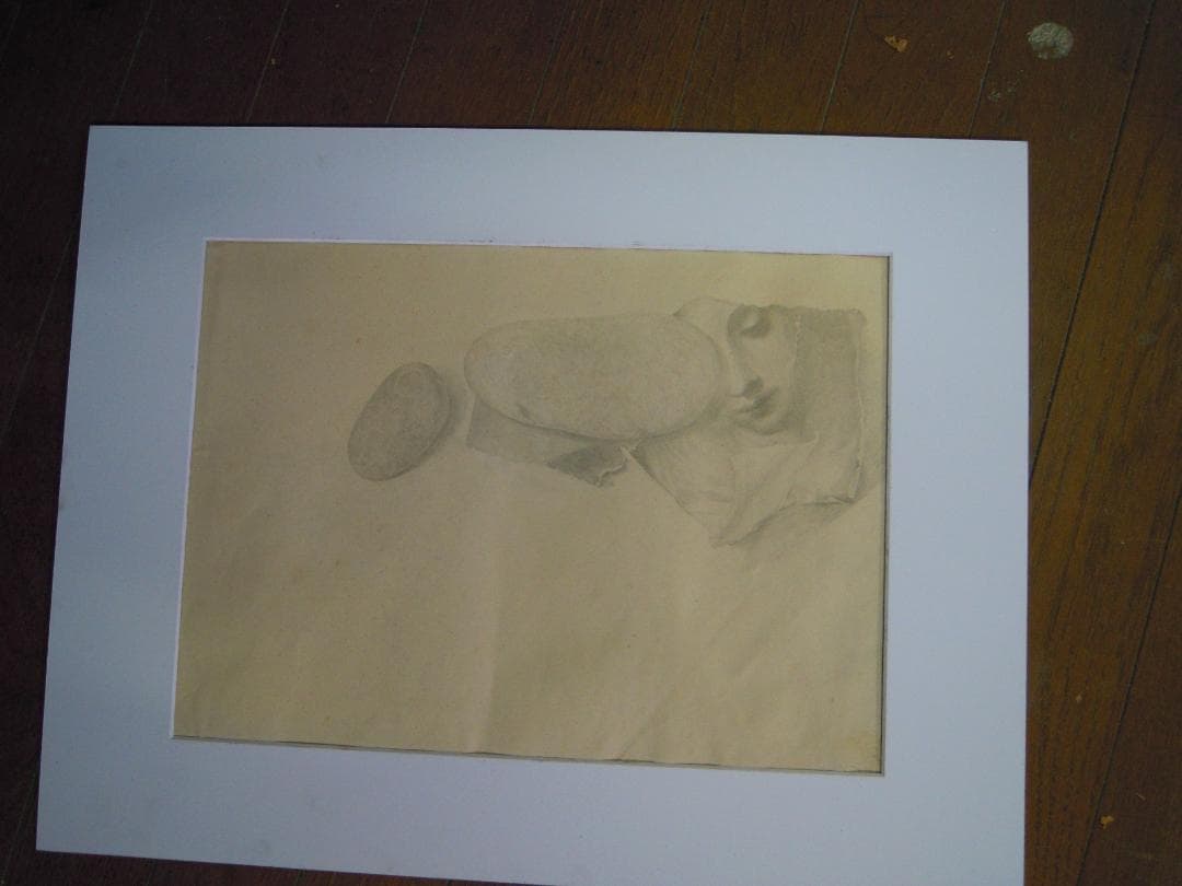 鉛筆デッサン静物