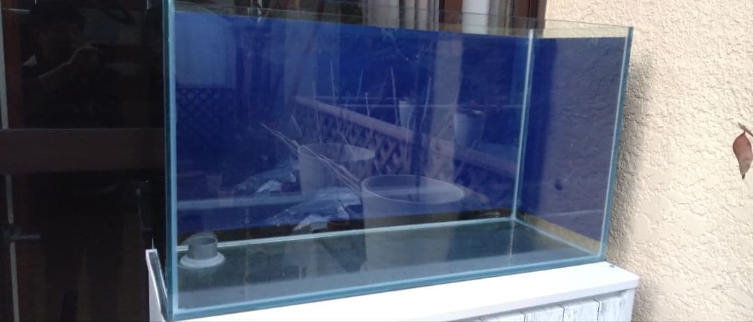 オーバーフロー水槽 90cm ウールBOX 海水魚 熱帯魚 濾過槽 ガラス水槽