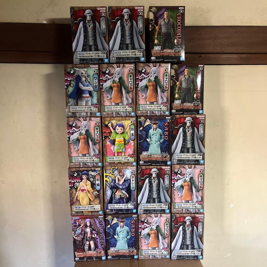 ワンピース　フィギュア　未開封　グラメン　グラレディ　59点