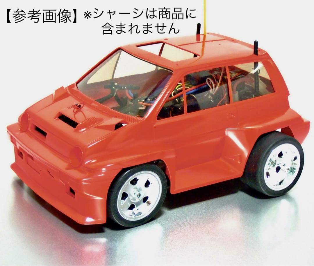︎︎タミヤ 1/10 シティターボ ウイリーレーサー スペアボディ